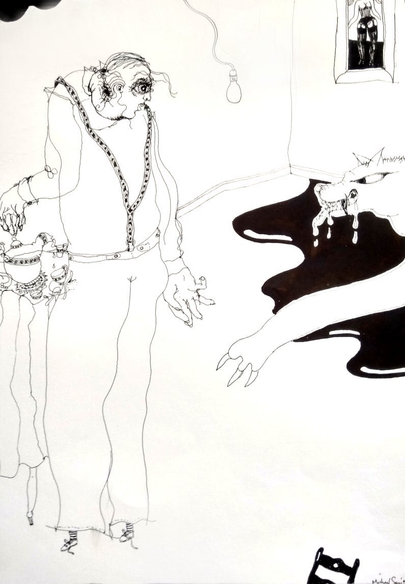 Michael Sarjeant - Scary intrusion at tea time